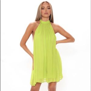 Summer Coast Romper -Lime